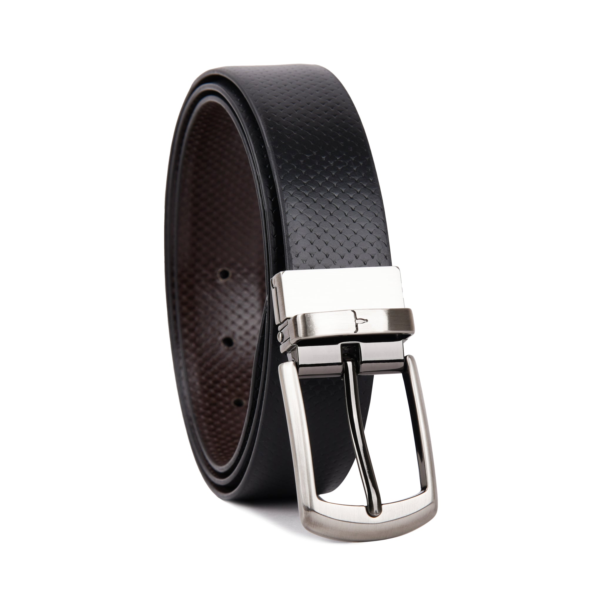 URBAN FOREST Nolan Formal Reversible Leather Belt for Men