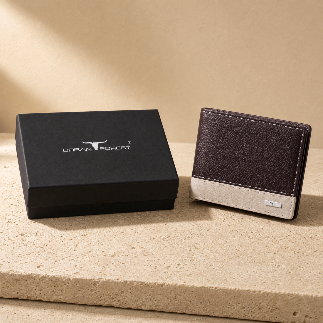 Urban Forest Seattle Genuine Leather Wallet for Men – Slim, Durable & RFID Protected