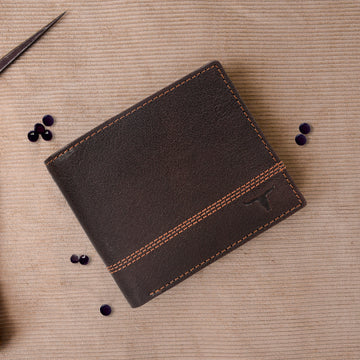 Urban Forest Max Genuine Leather Wallet for Men – Slim & RFID Protected
