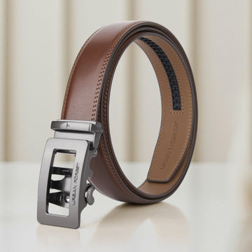 URBAN FOREST Rolf Formal Leather Belt for Men