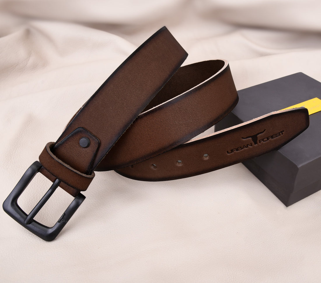 URBAN FOREST Ben Casual Leather Belt for Men