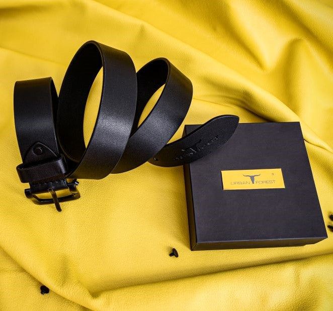 URBAN FOREST Casual Leather Belt for Men - 8005