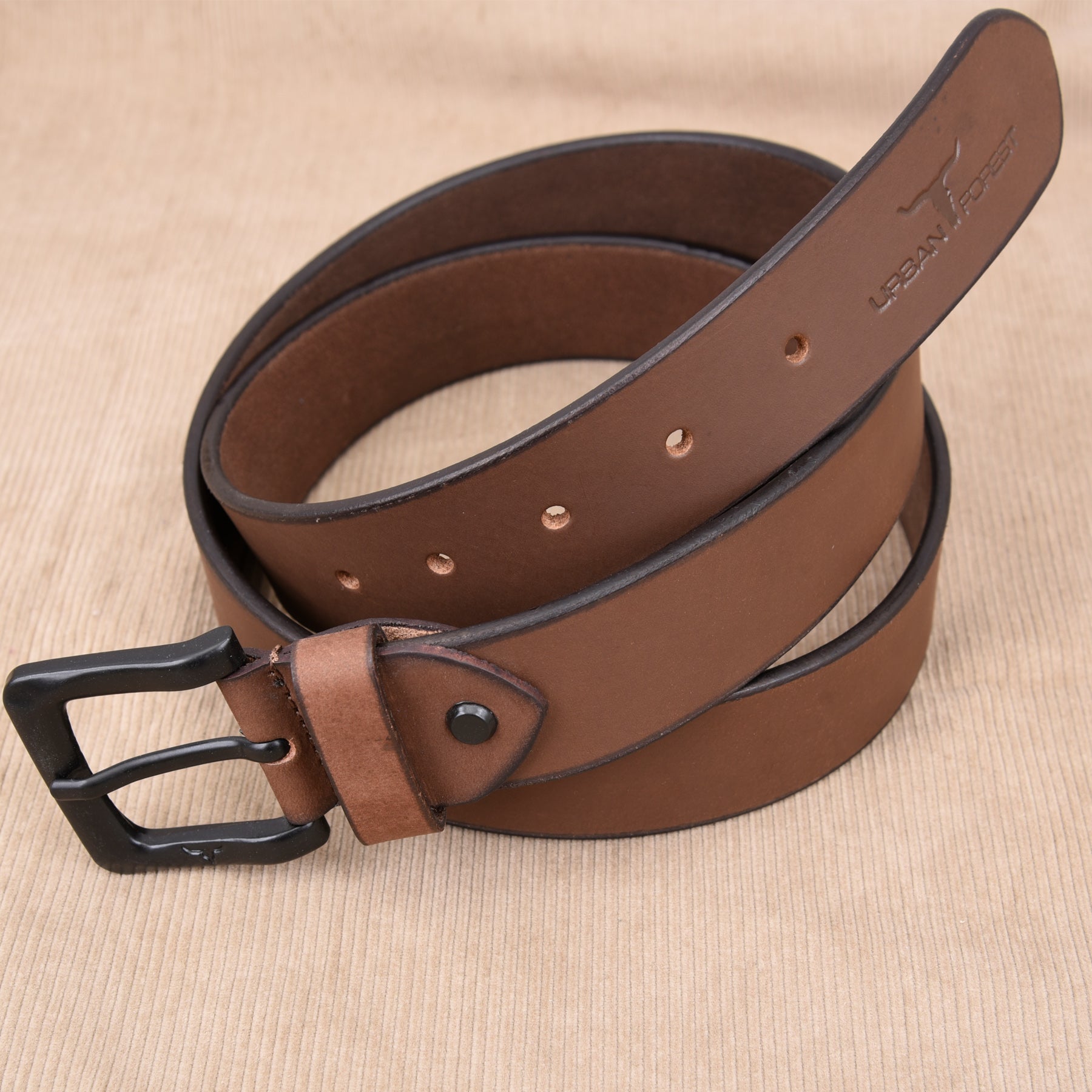 URBAN FOREST Marco Casual Leather Belt for Men