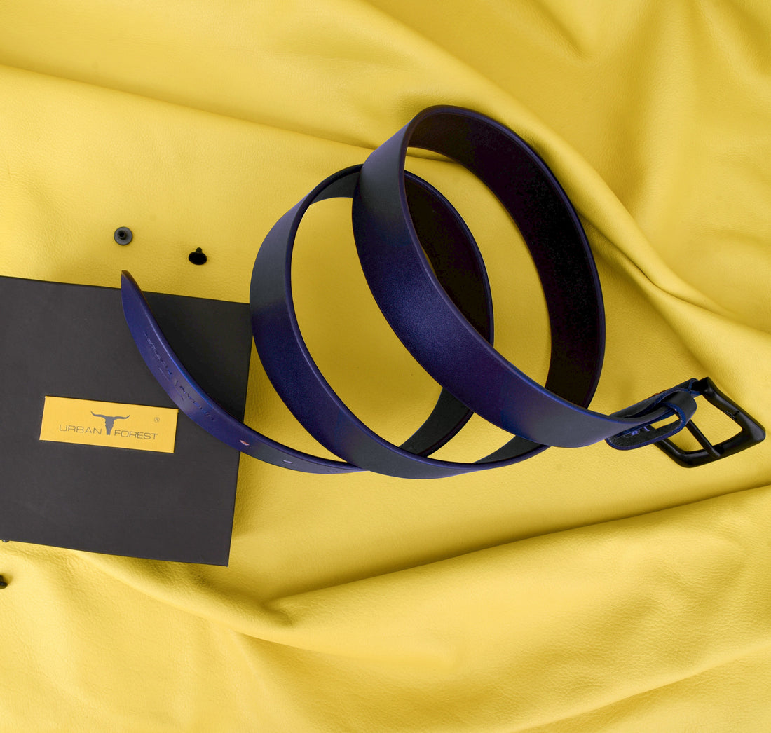 URBAN FOREST Casual Leather Belt for Men - 8013