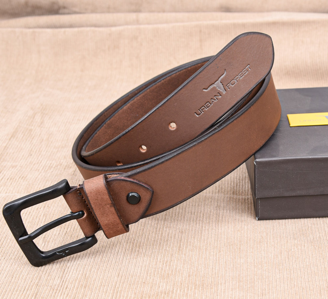 URBAN FOREST Marco Casual Leather Belt for Men