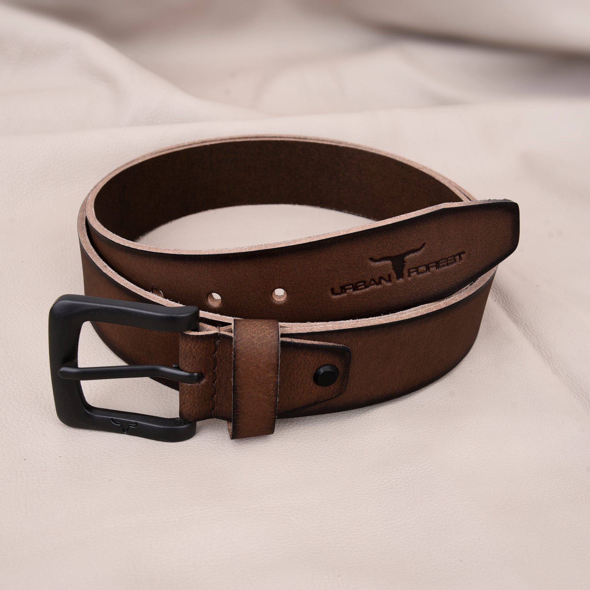 URBAN FOREST Ben Casual Leather Belt for Men