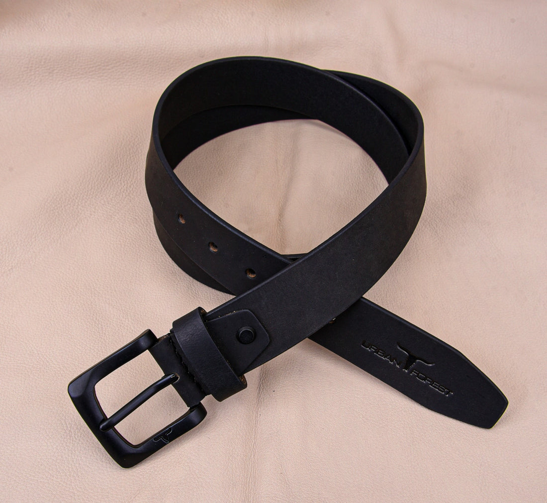 URBAN FOREST Casual Leather Belt for Men - 8049