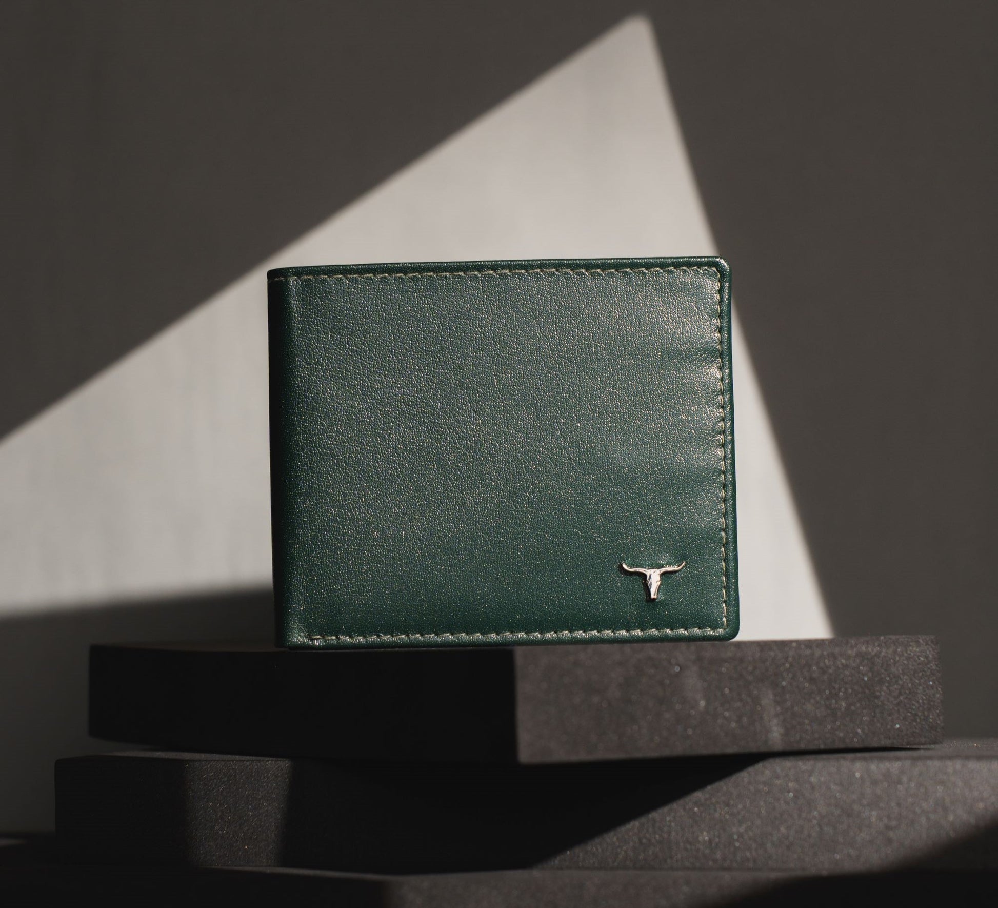 URBAN FOREST George Men's Leather Wallet, Green URBAN FOREST George Men's Leather Wallet, Green