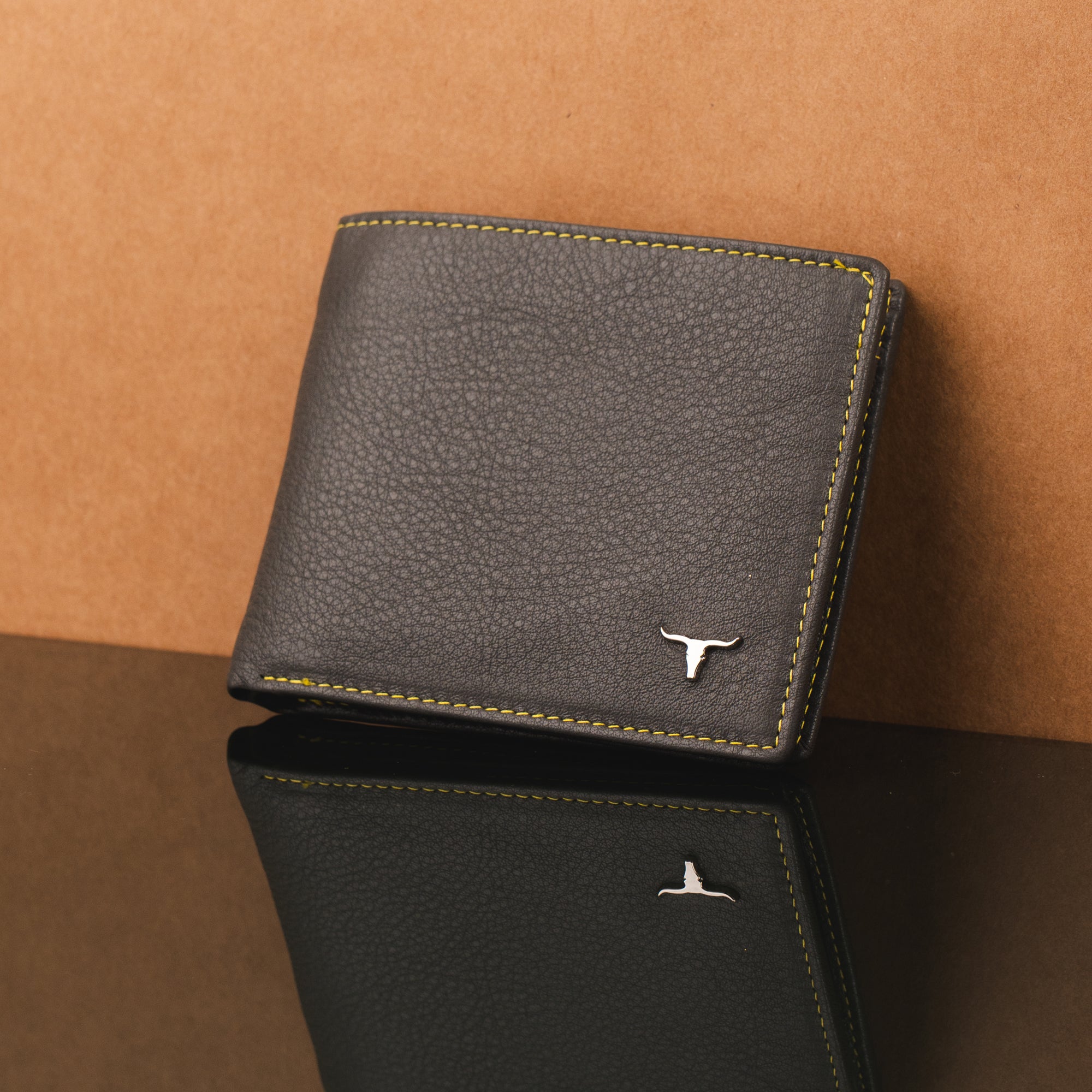 FOTUSフェトウス 1999SS fake leather wallet Buy FUR JADEN Black Faux Leather CardHolder Money Wallet Zipper