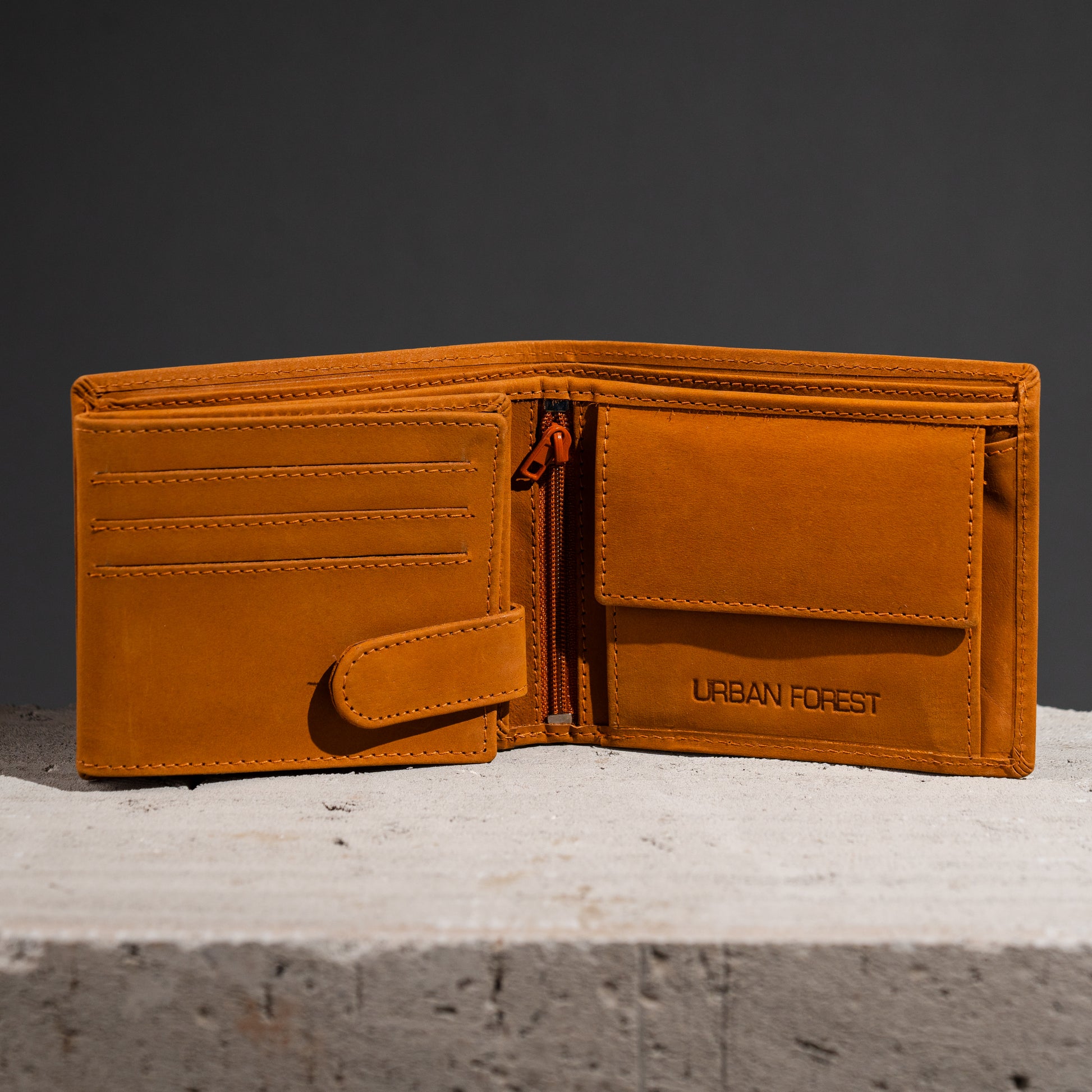 URBAN FOREST Leo Leather Wallet for Men - Main Image