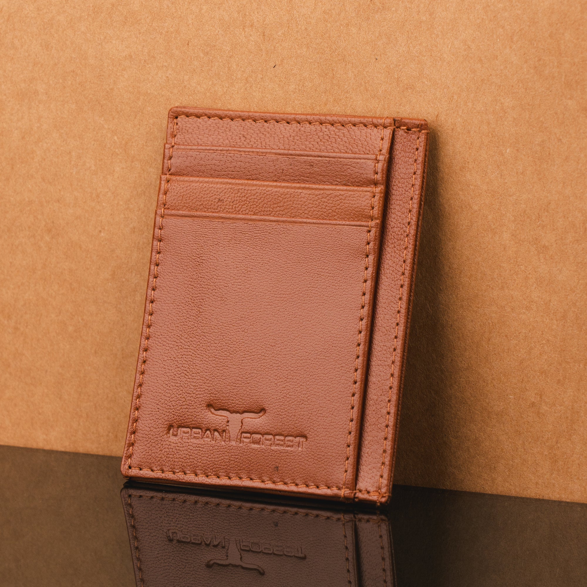 URBAN FOREST Chris Leather Card Holder for Men