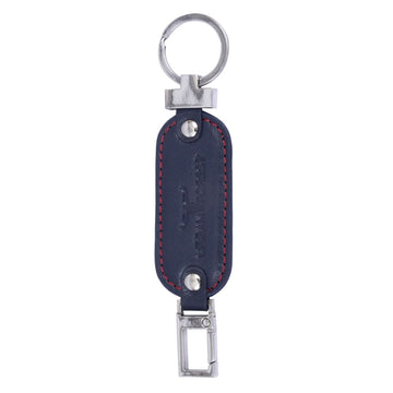 URBAN FOREST Blue Leather Keychain - 6005